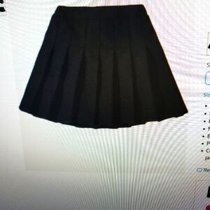 High end girla pleated skirt shorts skort